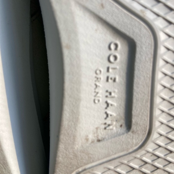 Cole Haan GrandPro Rally Velcro Leather Sneakers gold accent Women Size 5.5 B - Picture 10 of 12